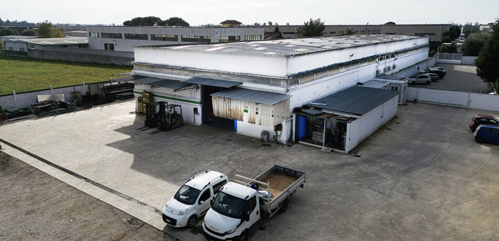 La sede MEI Meccanica Industriale a Vitulazio (CE)